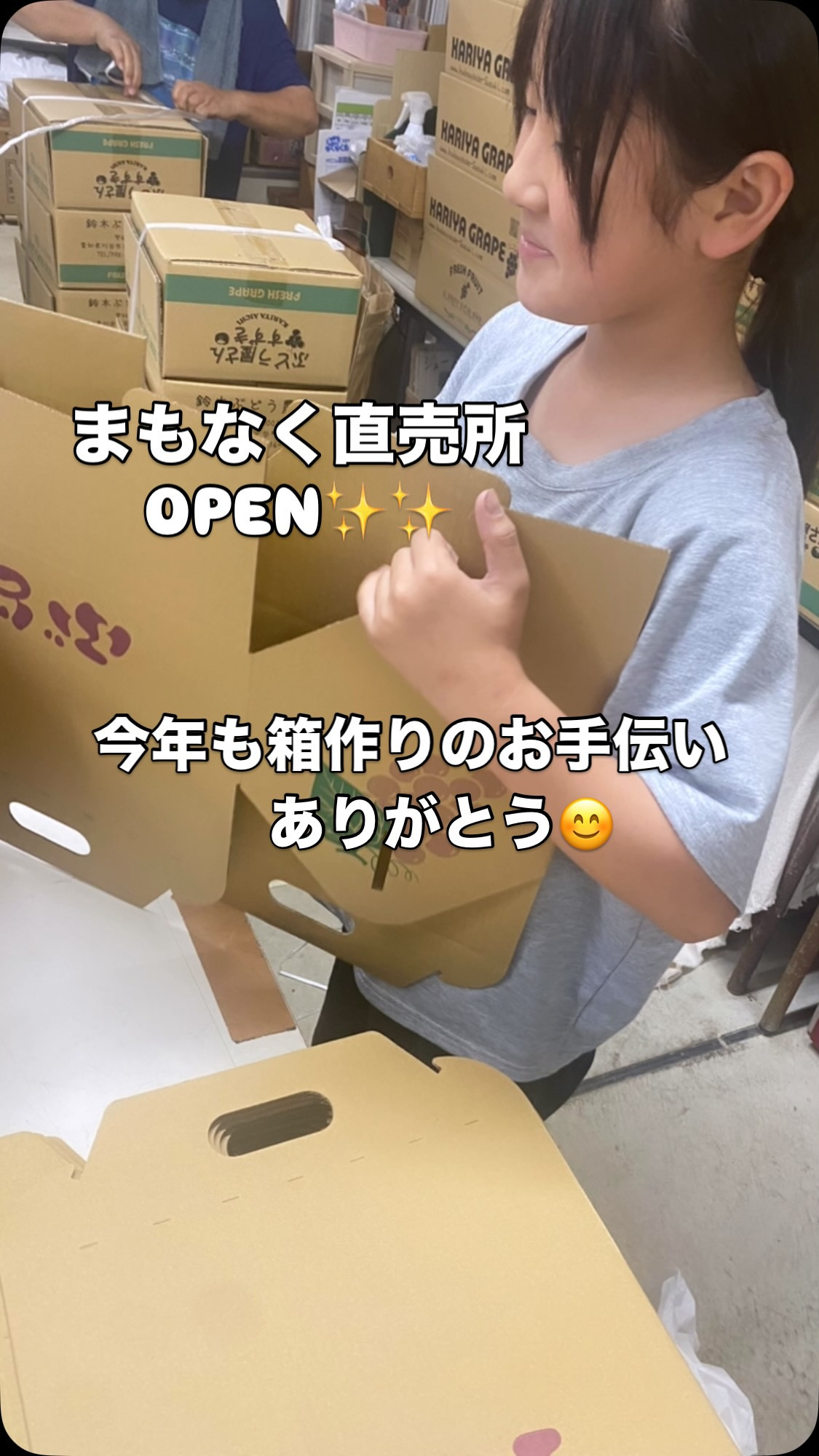 ぶどう屋さんすずきです🍇